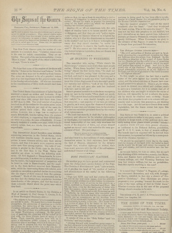 Signs of the Times, 1888, issue 6 miniatura