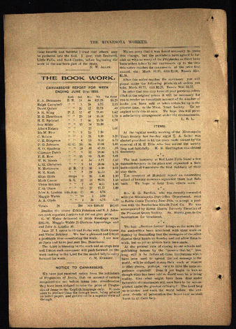 The Minnesota Worker | July 3, 1895 Thumbnail