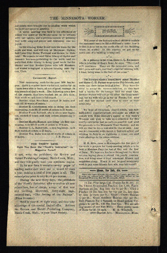 The Minnesota Worker | April 13, 1898 Thumbnail