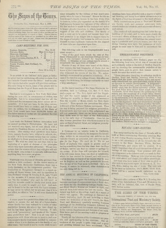 Signs of the Times, 1888, issue 17 miniatura