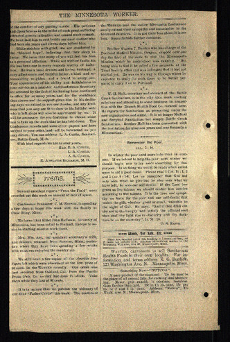 The Minnesota Worker | August 24, 1898 Thumbnail