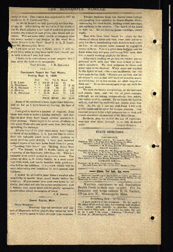 The Minnesota Worker | September 21, 1898 Thumbnail